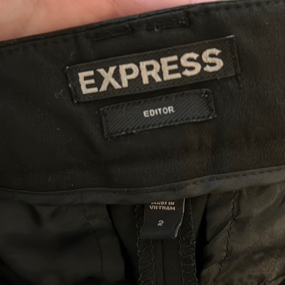 Express pants- size 2- black - Picture 6 of 7